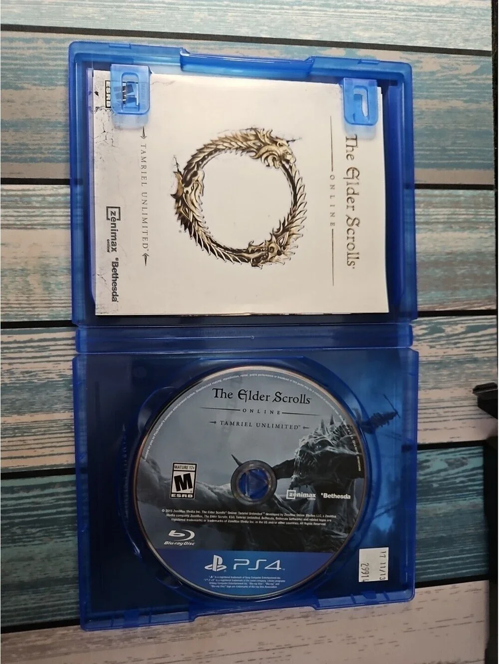 Elder Scroll Online - Sony PlayStation 4 - CIB - Tested